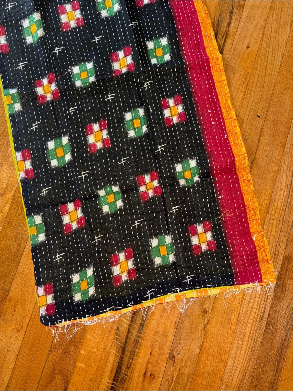 Kantha Scarf #5 100% Cotton